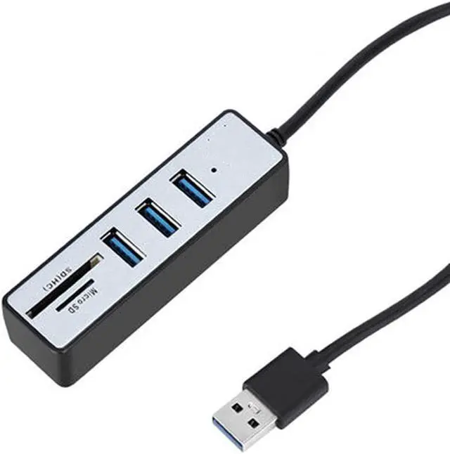 Main image of USB Hub 3.0 Multi USB 3.0 Hub USB Splitter High Speed TF SD Card Reader All in One for PC Computer Accessories (Color : A) (A)