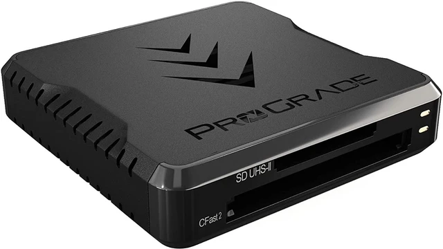 Main image of CFast and SD UHS-II Dual-Slot Memory Card Reader by ProGrade Digital | USB 3.2 Gen 2 for Professional Filmmakers, Photographers & Content Creators