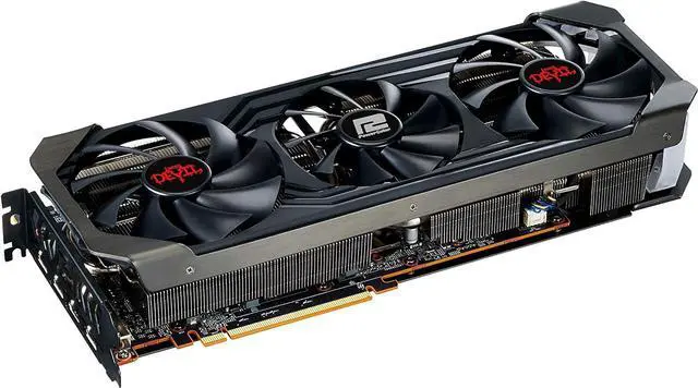 Alt view image 3 of 4 - PowerColor Radeon RX 6750 XT Red Devil 12GB GDDR6 AXRX 6750XT 12GBD6-3DHE-OC Video Graphic Card GPU