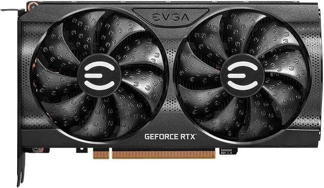 Alt view image 2 of 5 - EVGA GeForce RTX 3060 XC Black Gaming, 12G-P5-3655-KR, 12GB GDDR6, Dual-Fan
