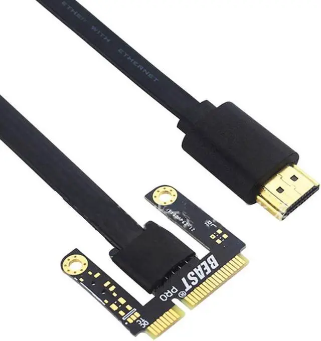 Alt view image 4 of 7 - PCIE EXP GDC External Laptop Video Card Dock Graphics Card Laptop Docking Station for Beast Mini PCI-E/NGFF M.2 / Expresscard (Only Mini PCI-E Cable)