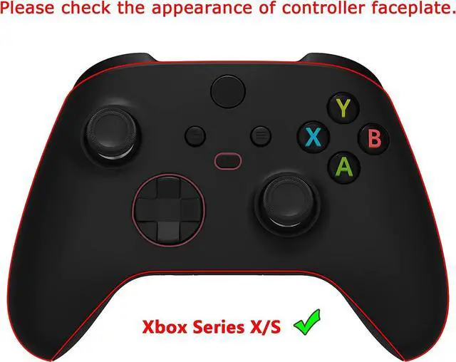 Alt view image 2 of 7 - eXtremeRate Custom Shell for Xbox Series X & S Controller - Revitalize Your Controller - Clown HAHAHA Replacement Cover Front Housing Cover for Xbox Core Controller Wireless [Control NOT Included]