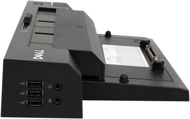 Alt view image 4 of 7 - New Dell E-Port Plus II Docking Station Port Replicator W/ New 130W Adapter 331-6304