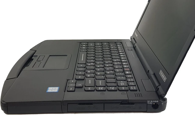 Alt view image 4 of 6 - CF 54 i5 6300U 8G 480G SSD 14" TOUCH W10 Pro Wi-Fi BLUETOOTH DVD - PANASONIC / TOUGHBOOK