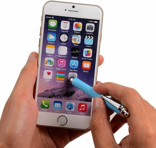 Alt view image 5 of 7 - 10Pcs Universal Stylus Pen Touch Screen For iPhone iPad Samsung Phone Tablet PC