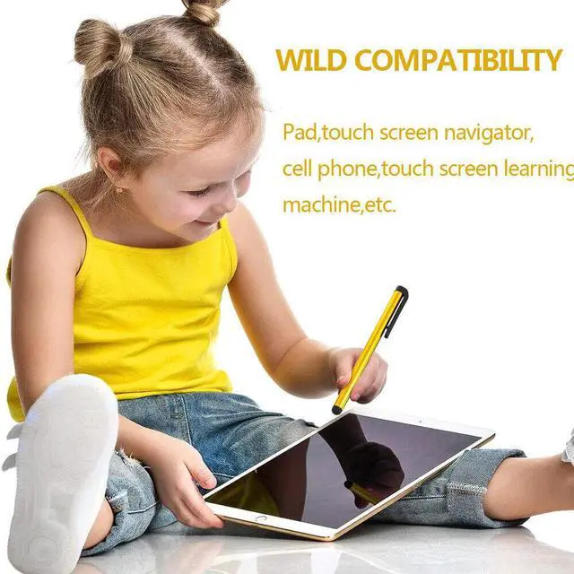 Alt view image 5 of 7 - 10Pcs Metal Universal Stylus Pen Touch Screen F Tablet Mobile Phone iPad iPod PC
