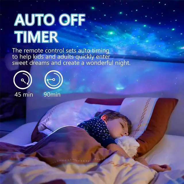 Alt view image 5 of 7 - Astronaut Galaxy Projector, Starry Night Light for Room, Color Changing, Remote Control, Decorative Gift for Kids, Teens & Space Enthusiasts