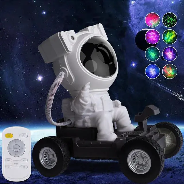 Main image of Astronaut on Car Galaxy Projector, Starry Night Light for Room, Color Changing, Remote Control, Decorative Gift for Space Enthusiasts
