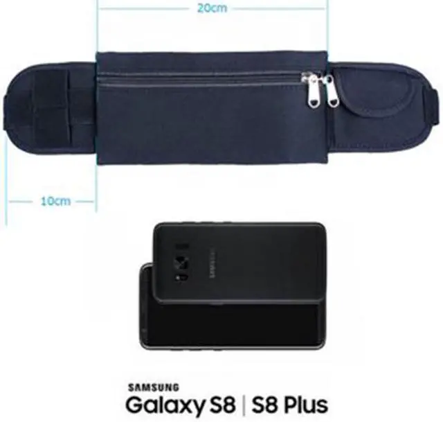 Alt view image 4 of 7 - IC ICLOVER Running Waist Bag Fanny Pack / Hip Pack Pouch for Man Women Sports Travel Hiking / Money iPhone 6/6s Plus 7/7 Plus 8/X/8 Plus Samsung S8 Black All Sizes