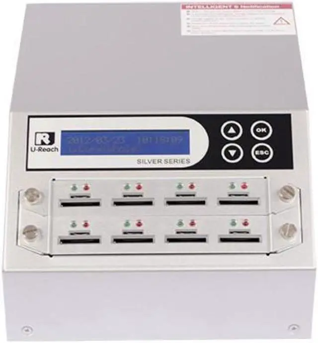 Alt view image 2 of 2 - U-Reach SD908S 1-7 Port SD/microSD Duplicator