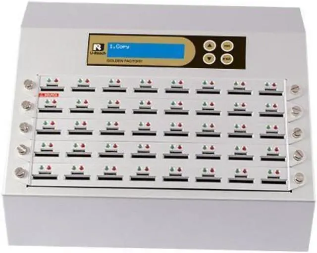 Main image of Ureach 1:39 SD/MicoroSD Duplicator 2GB/Min- Standalone SD/MicoroSD Copier/Eraser - Up To 33MB/Sec - Intelligent 9 Golden Series (SD940G)