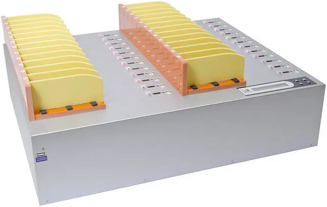 Alt view image 3 of 3 - Ureach 1:23 HDD/SSD Duplicator 18GB/Min - Standalone Hard Disk Drive & Solid State Drive Copier/Eraser - Up To 300MB/Sec - MT-H Series (MT2400H)