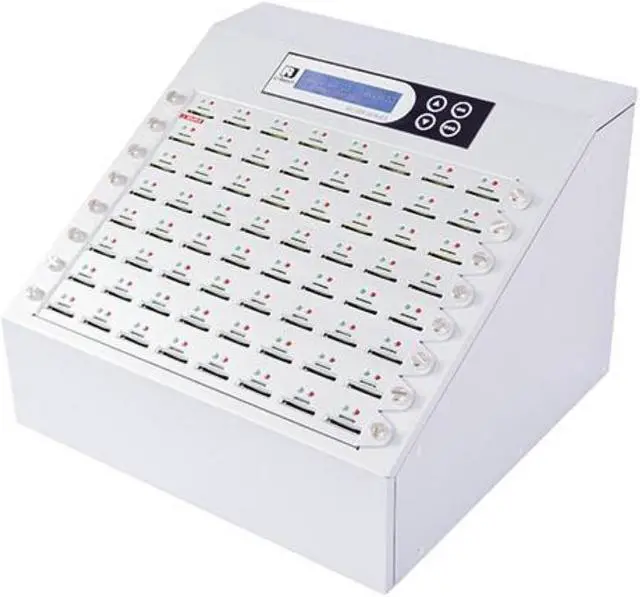 Main image of Ureach 1:63 SD/MicoroSD Duplicator 2GB/Min - Standalone SD/MicoroSD Copier/Eraser - Up To 33MB/Sec - Intelligent 9 Silver Series (SD964S)