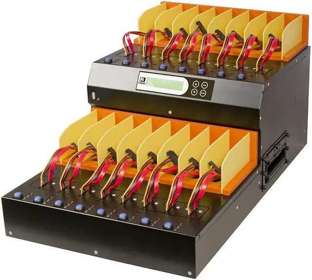 Alt view image 5 of 6 - U-Reach SD300 DUP White 1:2 Standalone SD / microSD Flash Memory Drive Card Duplicator / Copier and Eraser
