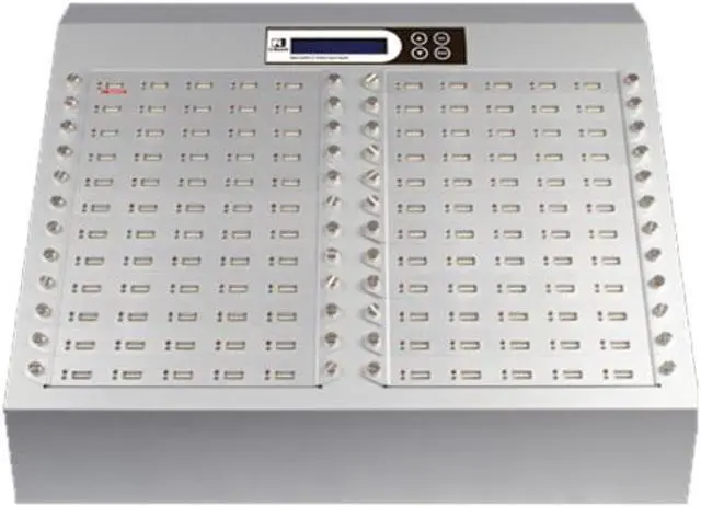 Main image of Ureach 1:119 USB Duplicator 2GB/Min - Standalone Flash Drive Copier/Eraser - Clones Thumb Drives Up To 33MB/Sec - Intelligent 9 Silver Series (UB9120S)