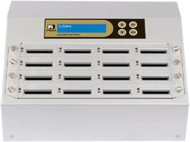 Main image of Ureach 1:15 CFAST Duplicator 3.9GB/Min- Standalone CFAST Copier/Eraser - Up To 65MB/Sec - Intelligent 9 Golden Series (CFAST916G)