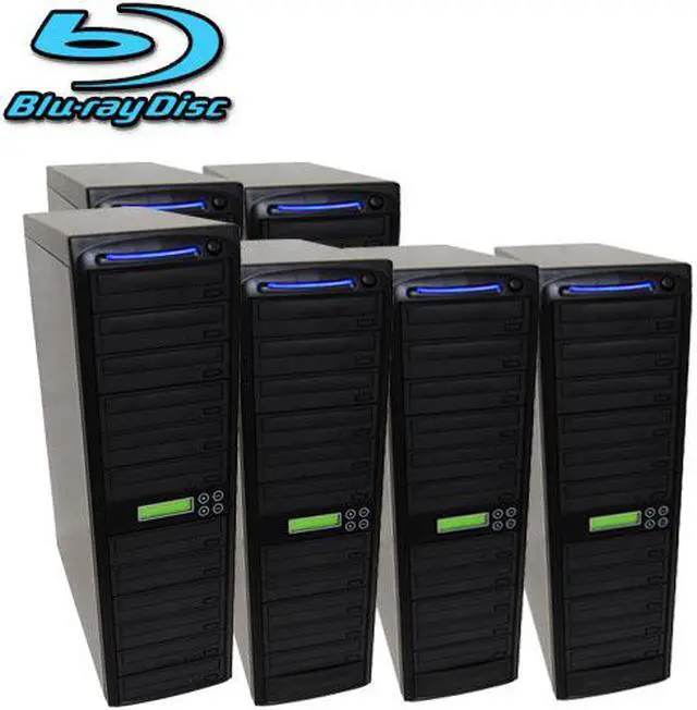 Main image of Produplicator 1 to 60 Blu-ray CD/DVD SATA Daisy Chain Duplicator with 500GB HDD (60BD)