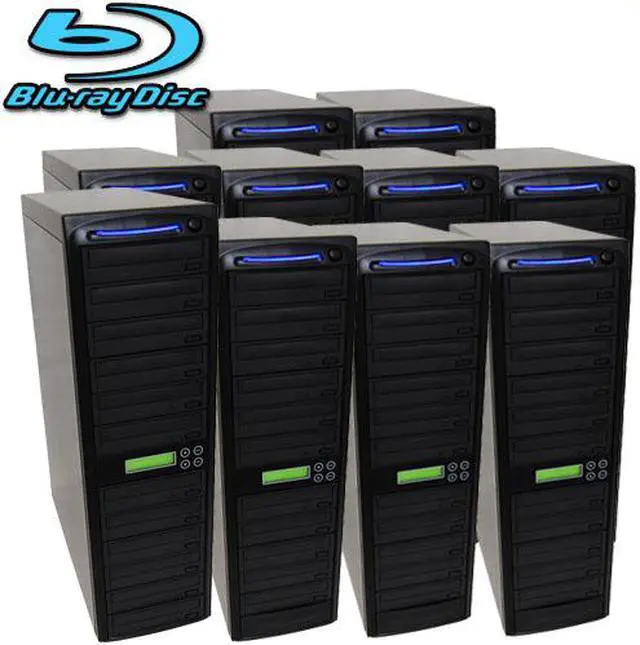Main image of Produplicator 1 to 100 Blu-ray CD/DVD SATA Daisy Chain Duplicator with 500GB HDD (100BD)