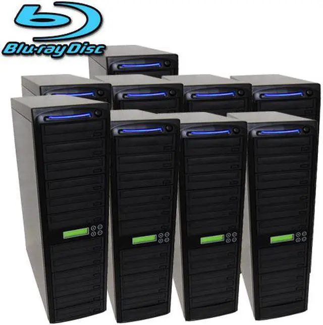 Main image of Produplicator 1 to 90 Blu-ray CD/DVD SATA Daisy Chain Duplicator with 500GB HDD (90BD)