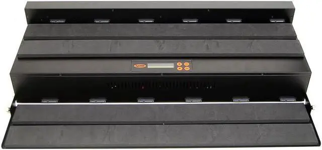 Alt view image 2 of 5 - Systor 1:11 Flatbed SATA Hard Drive Duplicator & Sanitizer - 36GB/Min - Copy & Erase 2.5 SDD Solid State & 3.5 HDD Disks 600MB/Sec (SYS11-SSD-SATA3)