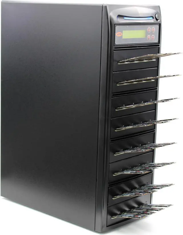 Main image of Systor 1 to 31 SATA & M.2 NVMe Duplicator - 24GB/Min - Standalone Copier & Eraser/Sanitizer for Multiple PCIe M2 Drives (SYSNVME-NX431)