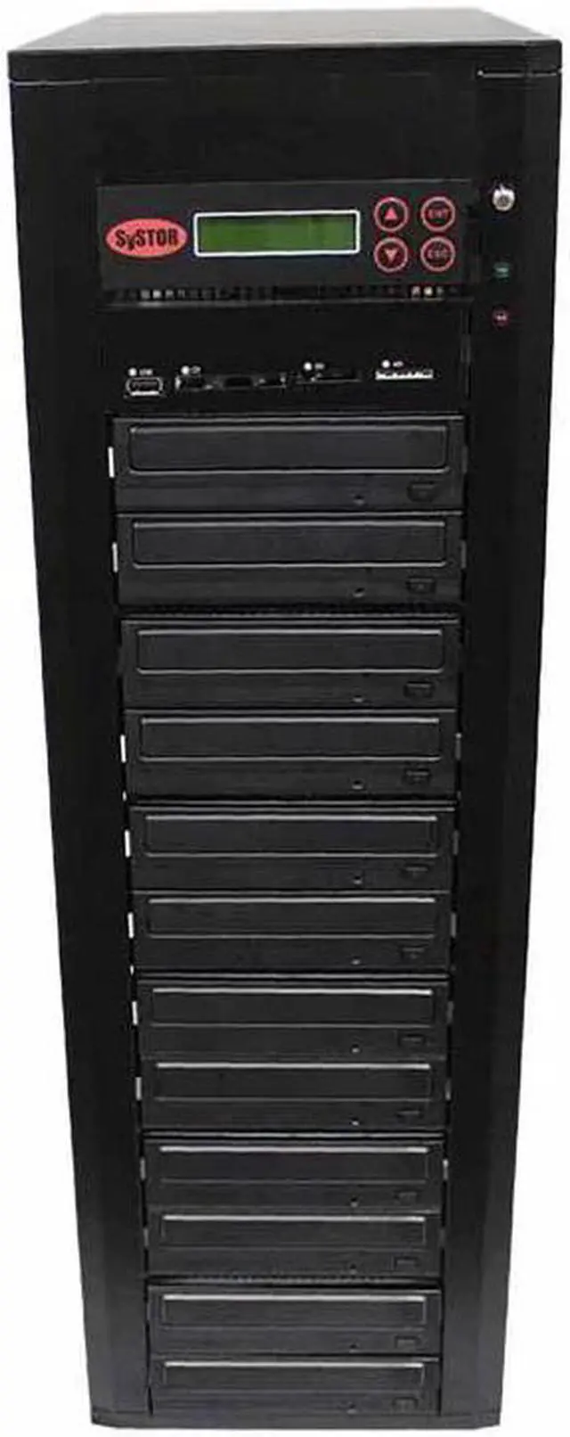 Main image of Systor Multi Media Flash Backup Center + 1 to 11 SATA Blu-ray Duplicator - Back up Different Flash Memory Drives (USB/SD/CF/MS/MMC) to CD/DVD/BD/BD-R/BDXL (BD-MBC-11)