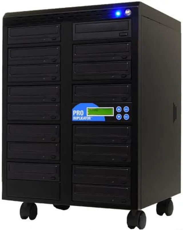 Main image of Produplicator 1 to 15 24X Burner CD DVD Duplicator - Standalone Copier Duplication Tower (ESDVDS24X15)