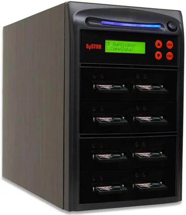 Main image of Systor 1 to 7 CF Card Duplicator - Compact Flash Memory Card Copier