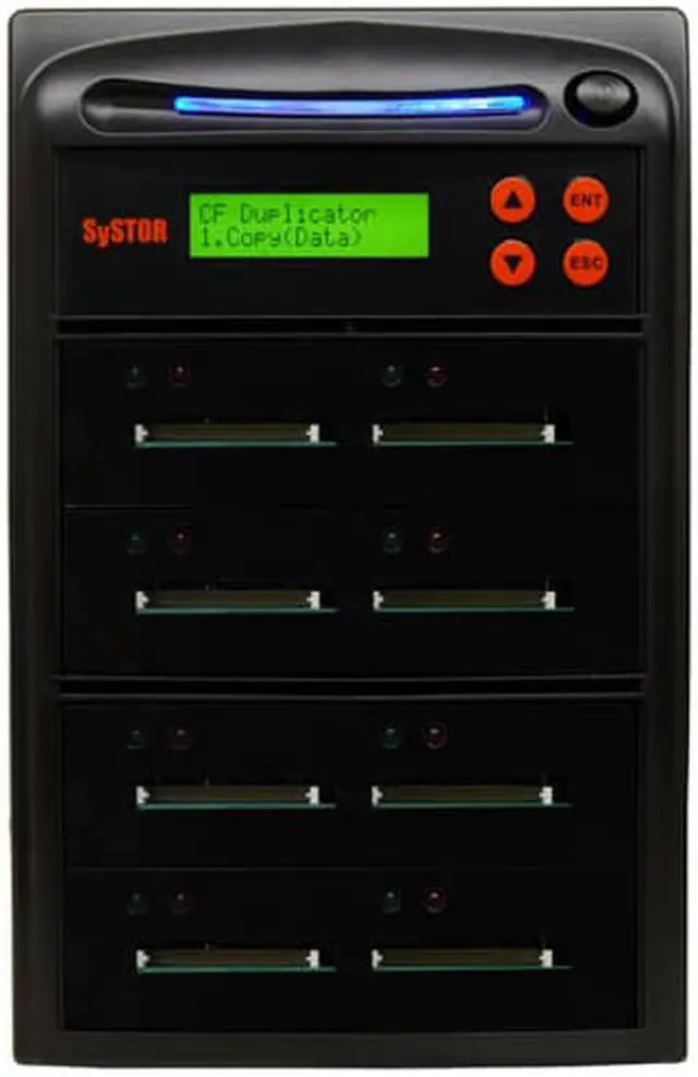 Alt view image 2 of 2 - Systor 1 to 7 CF Card Duplicator - Compact Flash Memory Card Copier