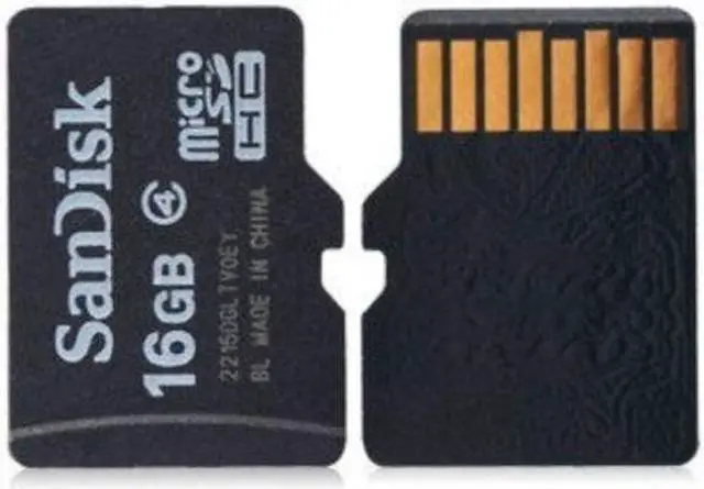 Alt view image 3 of 6 - Sandisk 16GB  class4 Micro SD SDHC Flash memory card SDC4/16GB 100% genuine real capacity