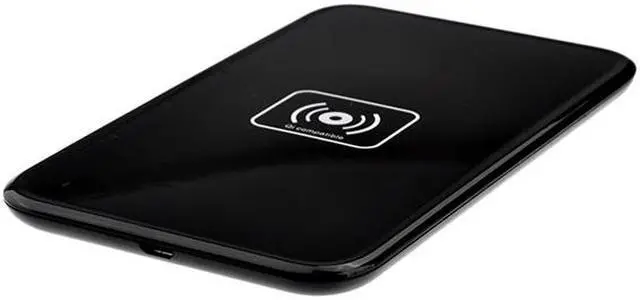 Alt view image 4 of 4 - QI Standard Wireless Charger Charging Pad+Receiver For Samsung Galaxy S4 S IV