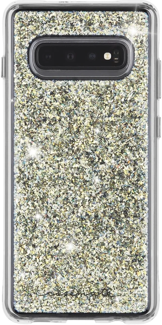 Alt view image 7 of 9 - Case-Mate Twinkle Case for Samsung Galaxy S10 Plus - Stardust