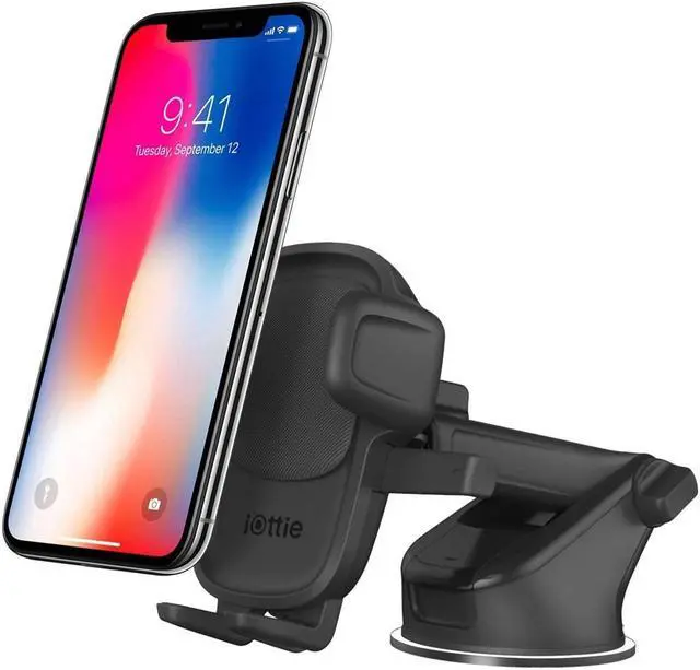 Alt view image 5 of 17 - iOttie HLCRIO171 Easy One Touch 5 Dash/Windshield Smartphone Mount