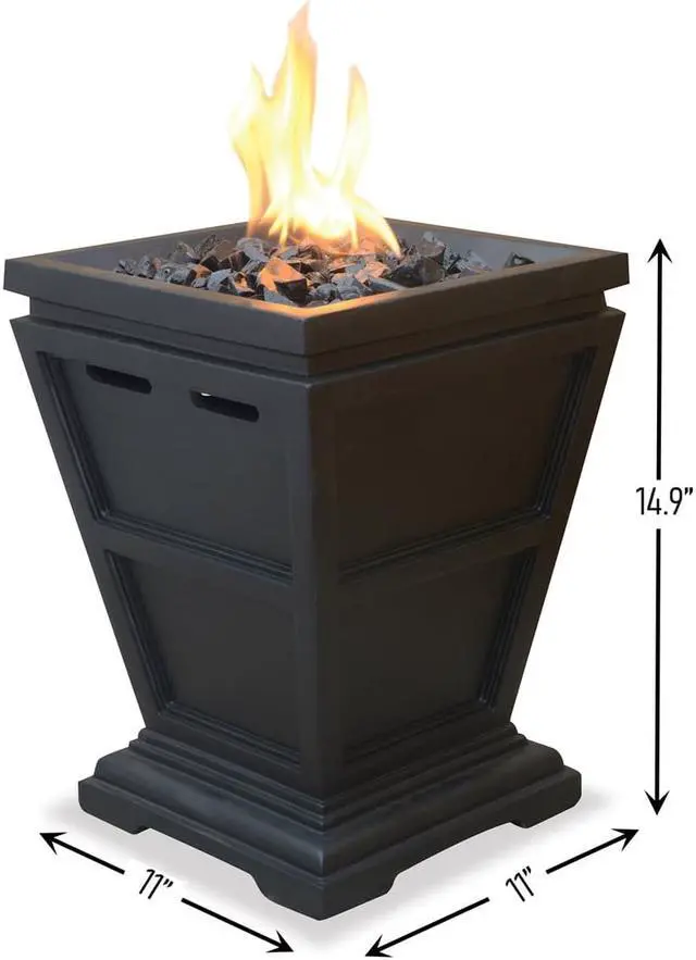 Alt view image 2 of 8 - Endless Summer Propane Gas Outdoor Fireplace, Small