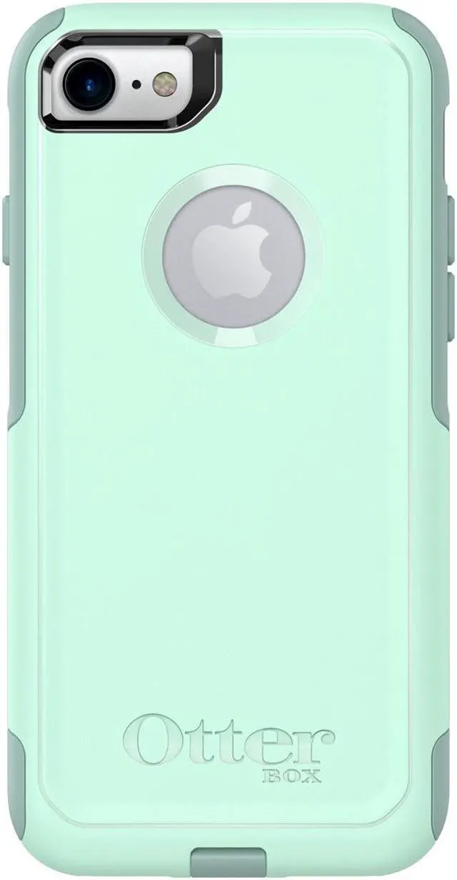 Alt view image 9 of 16 - OtterBox 77-56653 Commuter Series Case for iPhone SE (2nd gen) and iPhone 8/7 - Ocean Way (Aqua Sail/Aquifer)