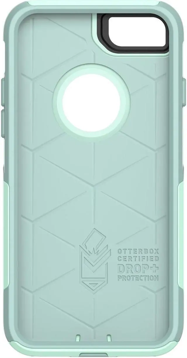 Alt view image 11 of 16 - OtterBox 77-56653 Commuter Series Case for iPhone SE (2nd gen) and iPhone 8/7 - Ocean Way (Aqua Sail/Aquifer)