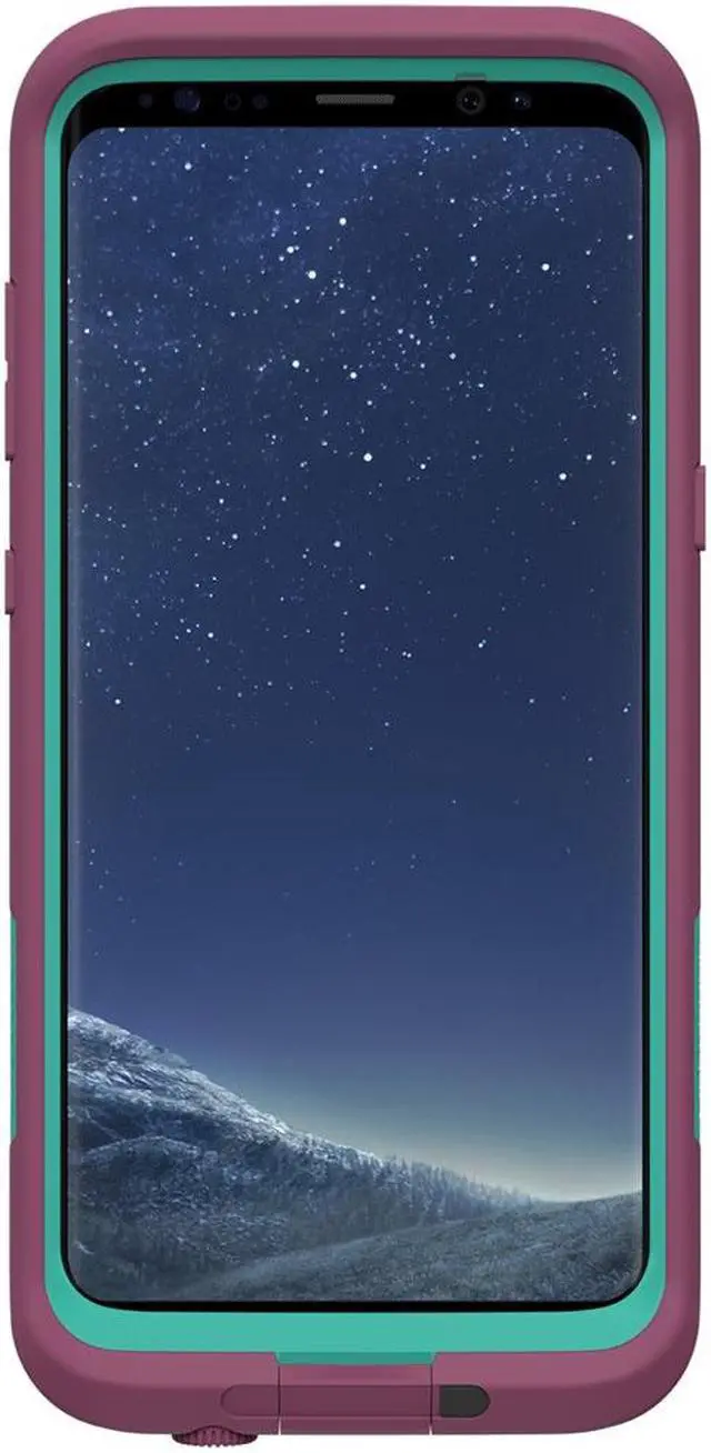 Alt view image 13 of 16 - Lifeproof FRE SERIES Waterproof Case for Samsung Galaxy S8 Plus - Twilights Edge Pink