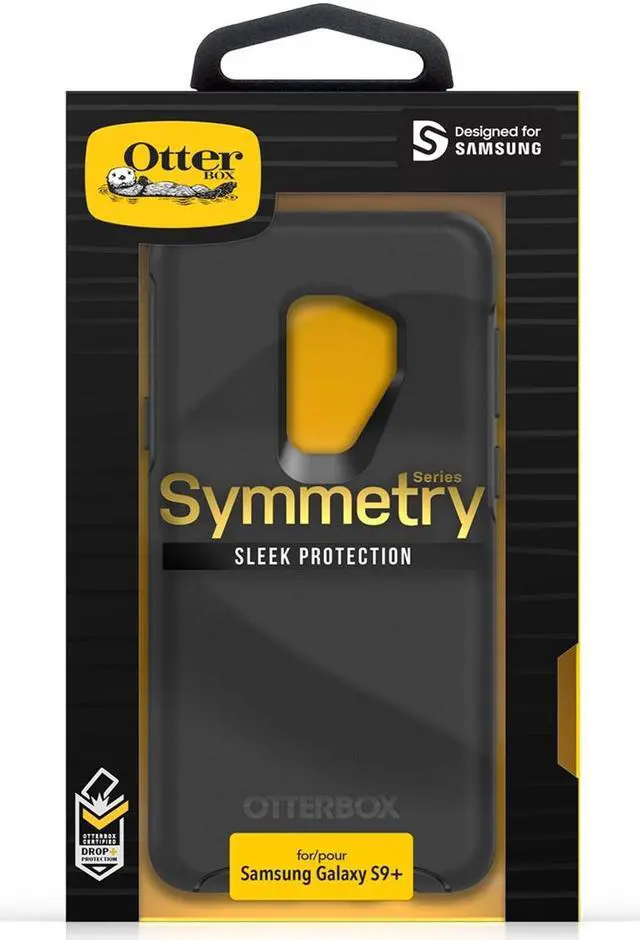 Alt view image 15 of 17 - OtterBox SYMMETRY SERIES Case for Samsung Galaxy S9+ Plus - Black