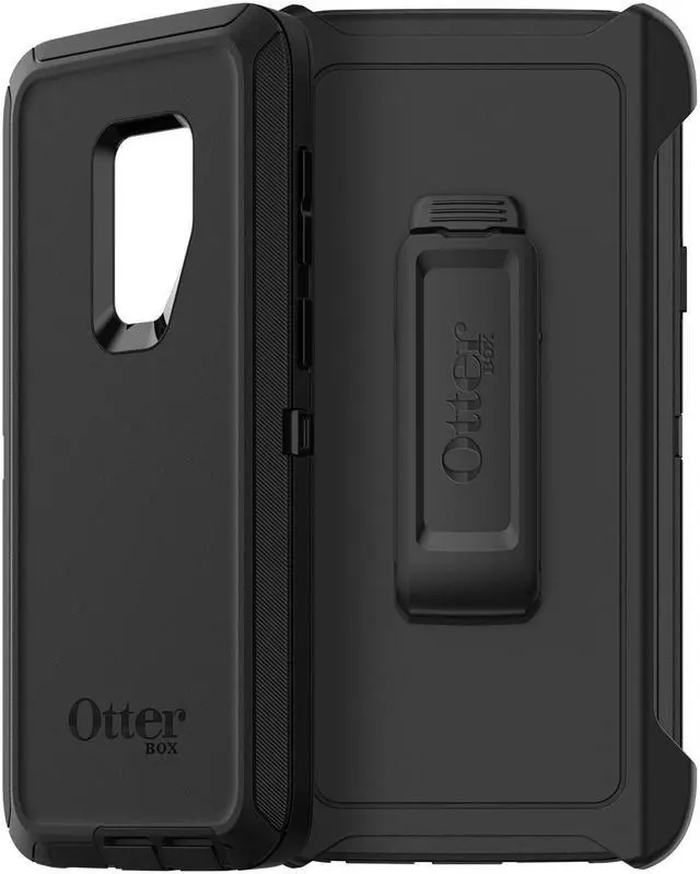 Alt view image 9 of 11 - Otterbox Defender Series Screenless Edition Case for Galaxy S9+ - Black