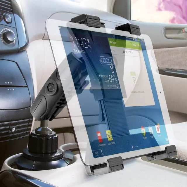 Alt view image 3 of 6 - iBOLT TabDock Console Cup Holder Mount