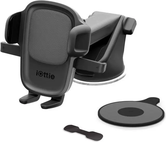 Alt view image 8 of 17 - iOttie HLCRIO171 Easy One Touch 5 Dash/Windshield Smartphone Mount