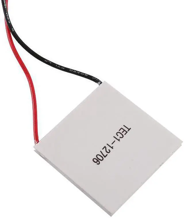 Alt view image 2 of 3 - TEC1-12706 51.4W 40mm Thermoelectric Peltier Cooler Plate for CPU Car Drink