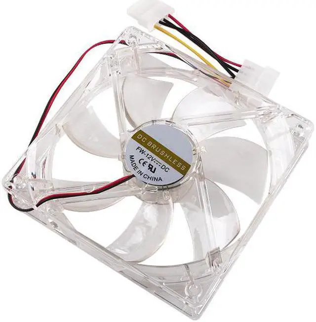 Main image of Fantastic 120mm 4 LED 4Pin 1200 RPM Cooling Fan PC Chassis Cooler Case Blue