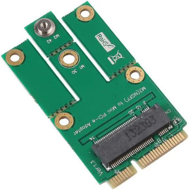 Alt view image 2 of 5 - M2MU2 M.2 (NGFF) to Mini PCI-E Adapter for 2G GSM/GPRS/3G/CDMA/WWLAN/GPS
