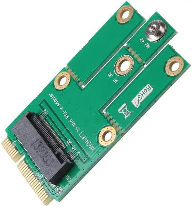 Alt view image 3 of 5 - M2MU2 M.2 (NGFF) to Mini PCI-E Adapter for 2G GSM/GPRS/3G/CDMA/WWLAN/GPS