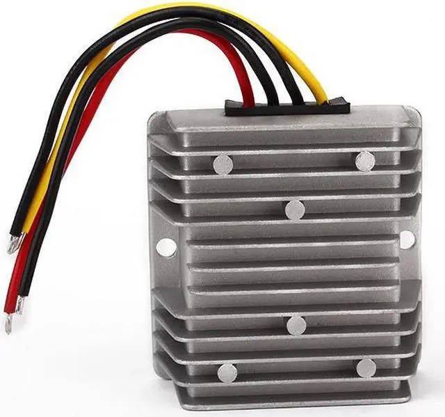 Main image of DC/DC Car Voltage Converter 12V Step Up to 240W 24V 10A Silver Gray Power Supply