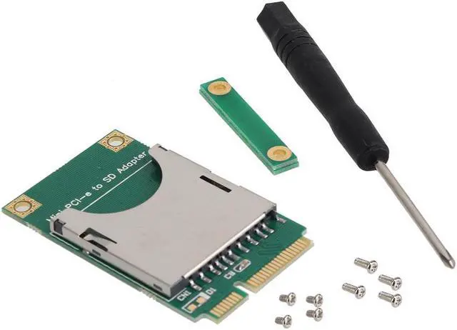 Main image of SD SDHC SDXC SSD HDD to Mini PCI-E Slot Memory Card Reader Adapter