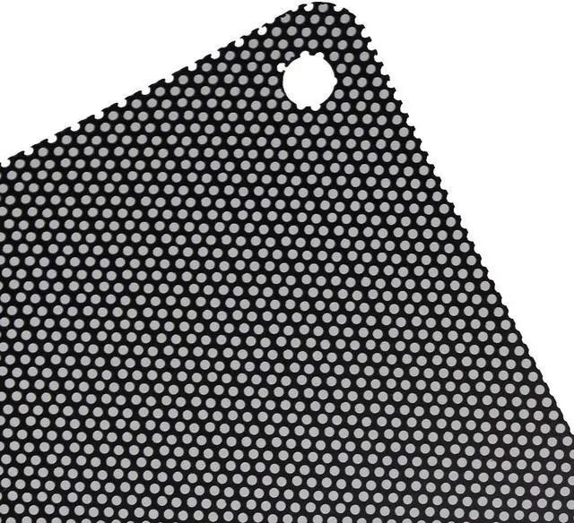Alt view image 4 of 6 - 10 x Cuttable Black PVC PC Fan Dust Filter Dustproof Case Computer Mesh 140mm