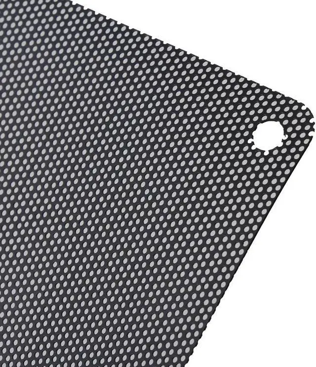 Alt view image 6 of 6 - 10 x Cuttable Black PVC PC Fan Dust Filter Dustproof Case Computer Mesh 140mm