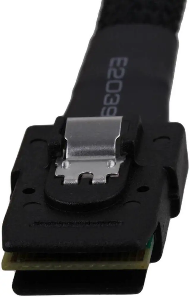 Alt view image 4 of 6 - 1m Mini SAS SATA SFF-8087 to 4 SFF-8482 15P Hard Disk Serve Data Cable 15P